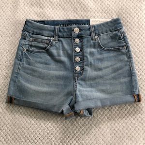 NWT American Eagle Curvy Hi-Rise Shorts
